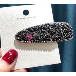 Clema pentru par metalica AGF011GG Auriu cu strasuri 